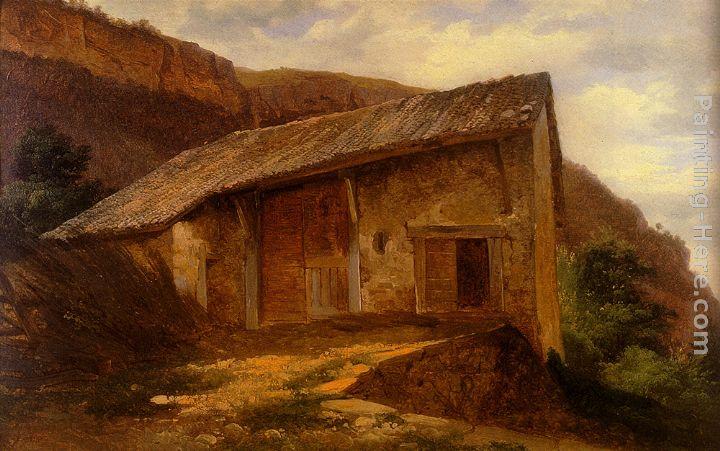 Alexandre Calame Canvas Paintings